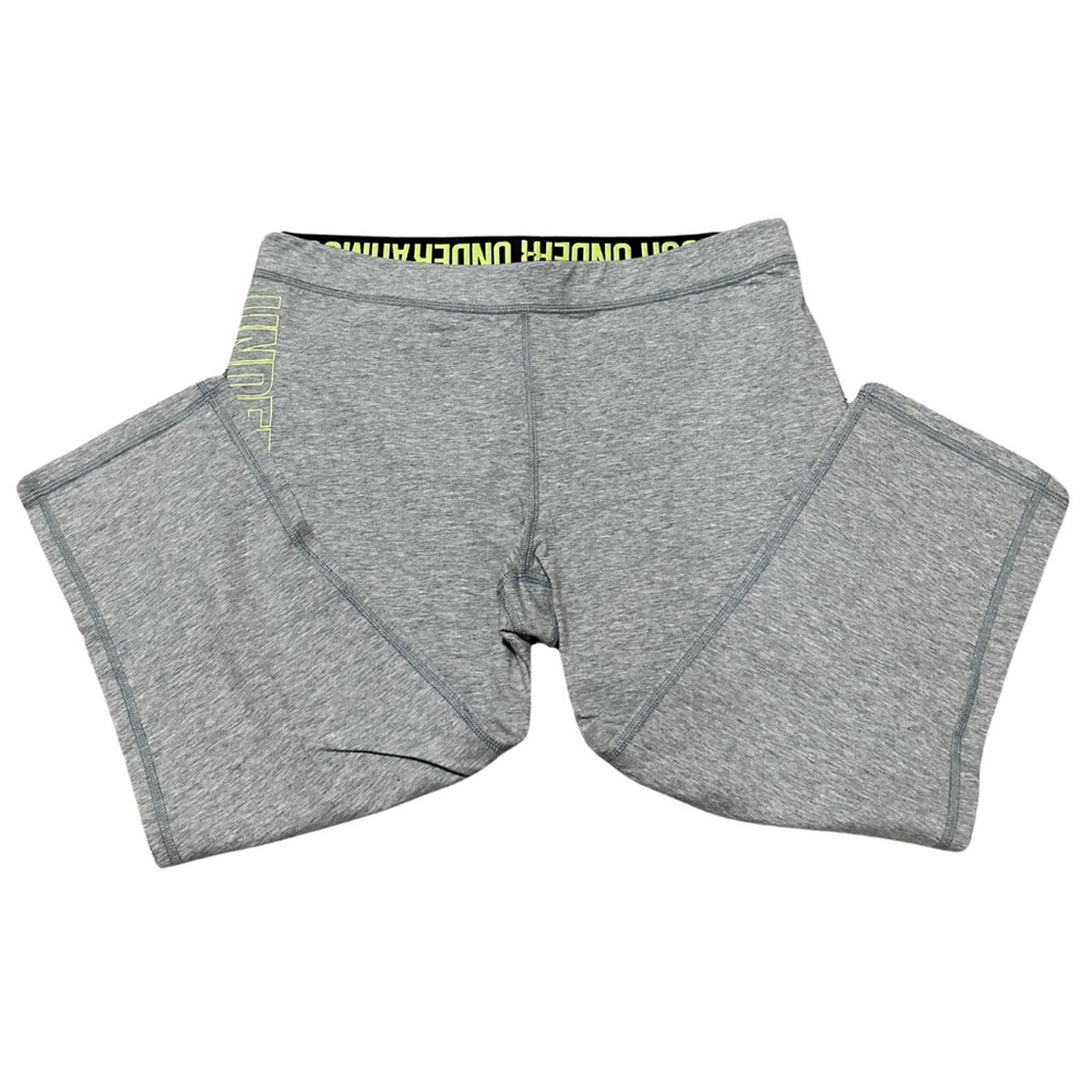 EUC Under Armour Women’s Light Grey Capri Leggings Size Large? - Picture 2 of 7